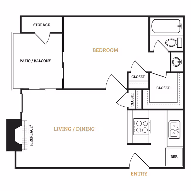 A2 Renovated 3111 floor plan